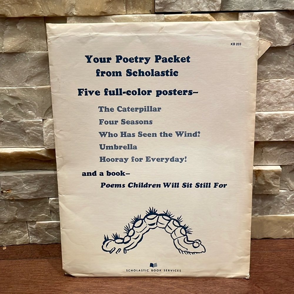Vintage Poetry Packet from Scholastic